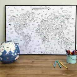 Pirouette Cacahouète PIROUETTE CACAHOUÈTE - Poster à colorier - animaux du monde Discount
