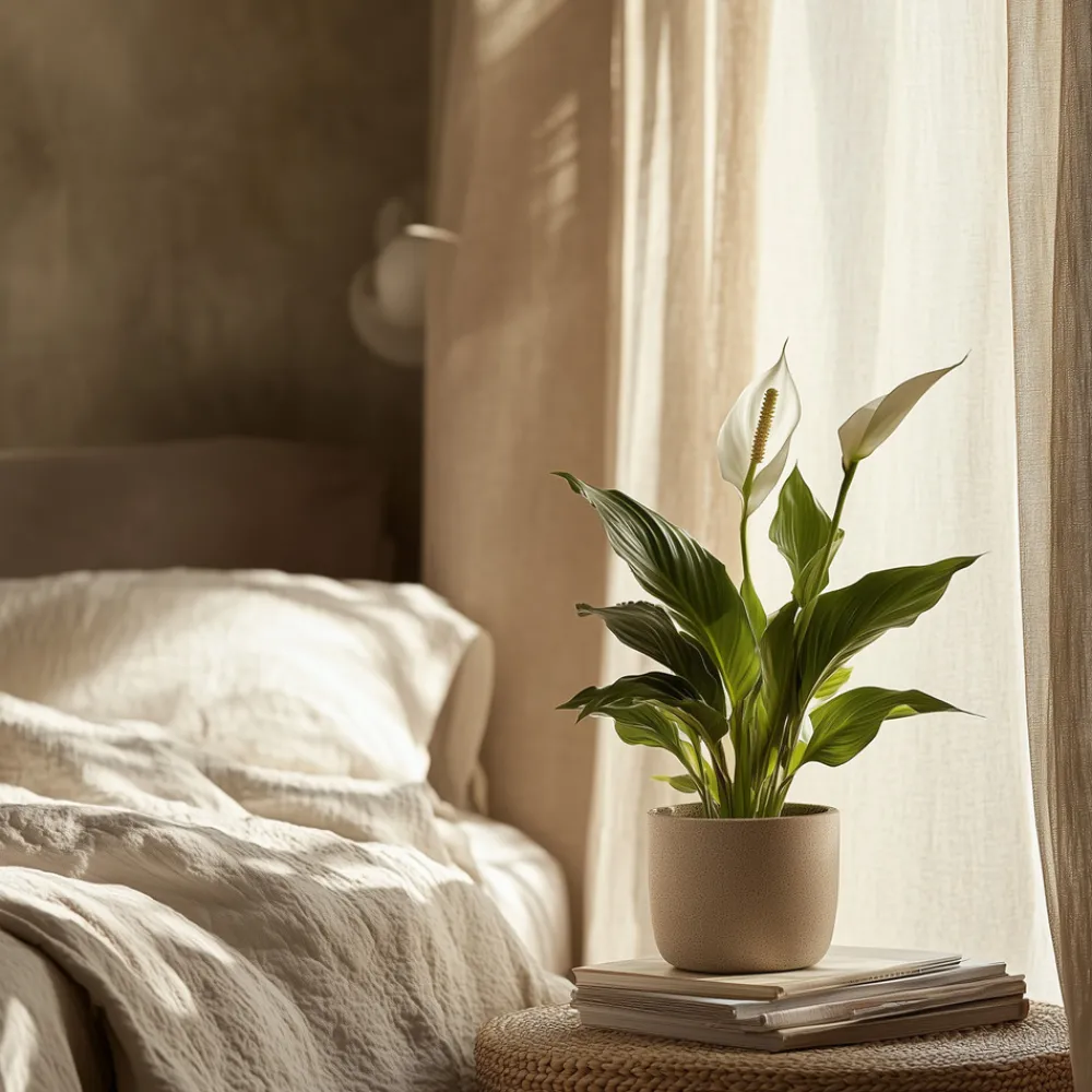 Plant In A Box - Fleur de lune - spathiphyllum 'torelli' - hauteur 30-45cm - ⌀12cm Discount
