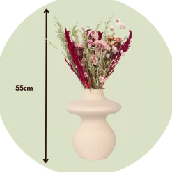 Plant In A Box - Fleurs séchées - bouquet 'trendy lucky love' Clearance