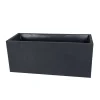 Poetic - Jardinière graphit en plastique gris anthracite - 99,5x39x43 cm Outlet
