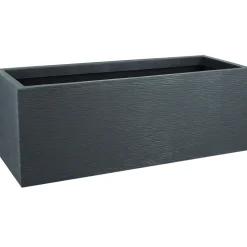 Poetic - Jardinière Graphit Up anthracite - 79,5x29,5x29,5cm New