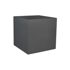 Poetic - Pot carré GRAPHIT en polypropylène anthracite - 49,5x49,5x49,5 cm Online