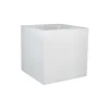 Poetic Pots Et Jardinières | - Pot carré GRAPHIT en polypropylène blanc cérusé - 49,5x49,5x49,5 cm