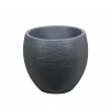Poetic - Pot Egg Graphit en polypropylène anthracite - D.50 cm Sale