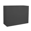 Poetic - Pot Loft L Graphit en plastique injecté anthracite - 78,5x29,5x60 cm Outlet