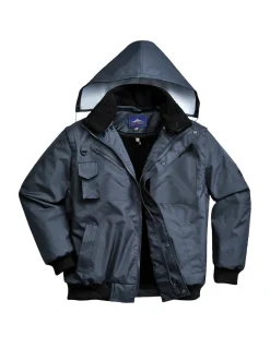 Portwest - Blouson bomber 4 en 1 couleur : marine taille xxl - Hot