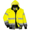 Portwest Vêtements | - Blouson haute-visibilité multirisques couleur : jaune/marine taille xxl -