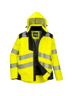 Portwest - Parka d'hiver pw3 pour femmes couleur : jaune/noir taille l - Hot