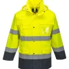 Portwest - Parka haute visibilité 3 en 1 couleur : jaune/marine taille l - New