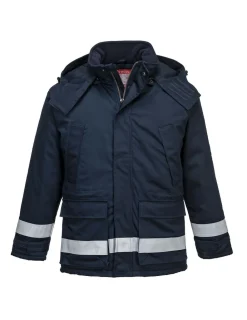 Portwest - Parka hiver fr anti-statique couleur : marine taille xxxl - Best