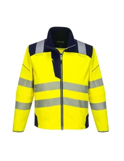 Portwest Vêtements | - Softshell haute-visibilité pw3 couleur : jaune/marine taille m -