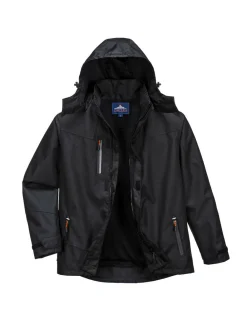 Portwest Vêtements | - Veste coach extérieure couleur : noir taille 5xl -