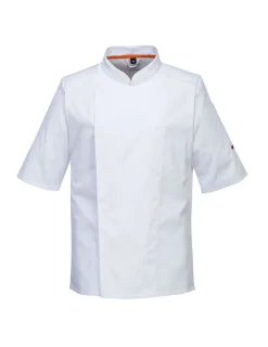 Portwest Vêtements | - Veste de cuisinier maille pro s/s couleur : blanc taille xxxl -