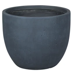 NA Cache-Pots Et Bacs D'Intérieur|Pots Et Jardinières | Pot de fleurs Kati oeuf anthracite - D.36,5xH.29,5