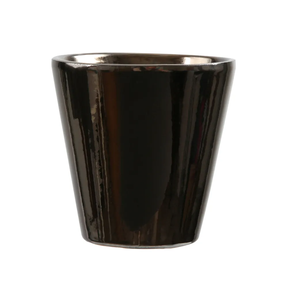 Poterie d'albi - Pot d'intérieur Iliade, coloris mix Ø 10 x H. 10 cm Discount
