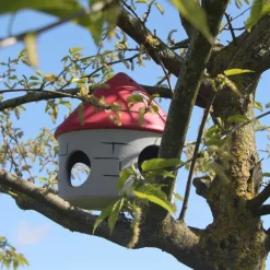 Poterie Lutton Oiseaux Du Jardin | - Mangeoire à oiseaux champignon