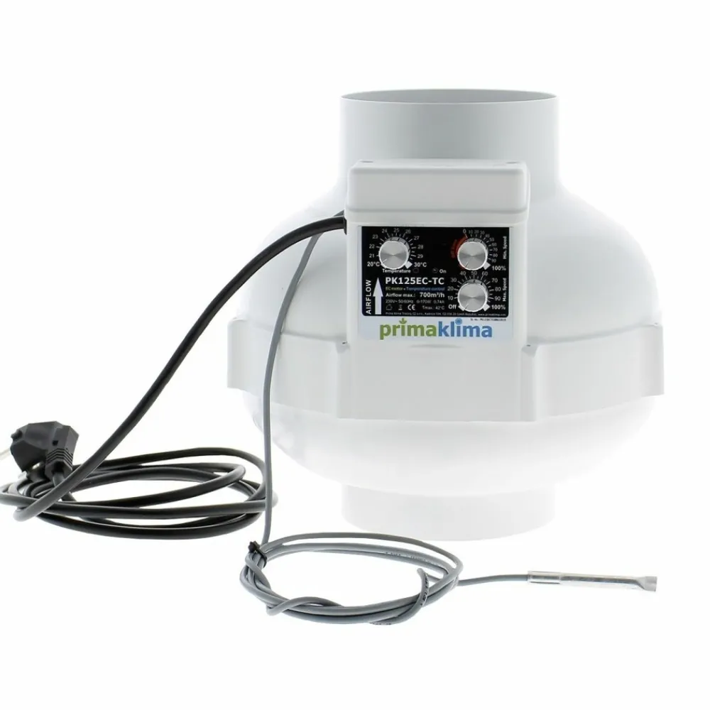 Prima Klima - Extracteur pk125ec-tc 700m3/h Discount
