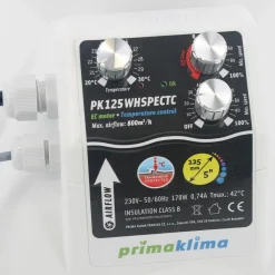 Prima Klima Outils De Jardinage Et Accessoires | - Extracteur ec whsp insono ø125mm thermocontrol