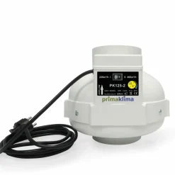 Prima Klima - Extracteur 2 vitesses 220 et 400m3/h - 125mm