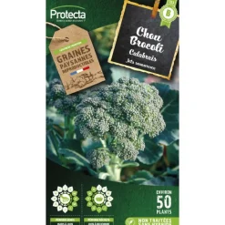 Protecta Graines De Légumes Et Aromatiques | - Graines paysannes - chou brocoli à jets verts calabrais