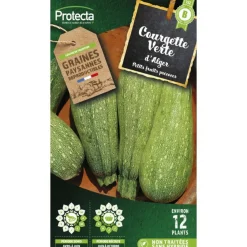Protecta Graines De Légumes Et Aromatiques | - Graines paysannes - courgette petite verte d'alger