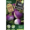 Protecta - Graines paysannes - navet rouge plat hâtif à feuille entière Sale
