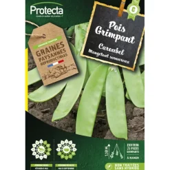 Protecta - Graines paysannes - pois mangetout caroubel 30g Hot