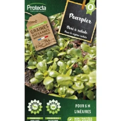 Protecta Graines De Légumes Et Aromatiques | - Graines paysannes - pourpier doré à salade