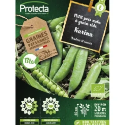 Protecta - Graines paysannes - pois nain karina bio New