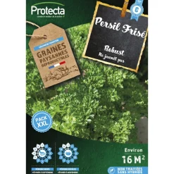 Protecta Graines De Légumes Et Aromatiques | - Graines paysannes - persil frisé robust xxl