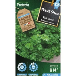 Protecta - Graines paysannes - persil frisé vert fonçé Hot