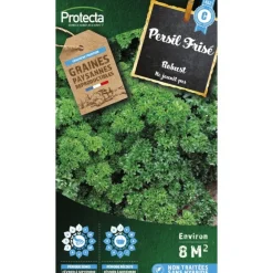 Protecta Graines De Légumes Et Aromatiques | - Graines paysannes - persil frisé vert fonçé robust