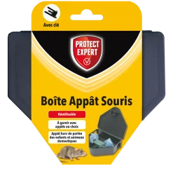 Protect Expert - Boitsou - boite appât souris - sécurisée avec clé de fermeture Best