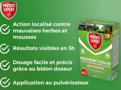 Protect Expert - 2 désherbants concentrés localisés contre les mauvaises Best