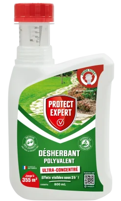 Protect Expert - désherbant ultra concentré - polyvalent - effets visibles sous 3h - 800ml - jusqu鈥² traités proherbiou800 Hot