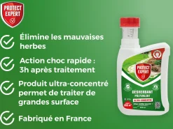 Protect Expert - désherbant ultra concentré - polyvalent - effets visibles sous 3h - 800ml - jusqu鈥² traités proherbiou800 Hot