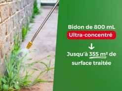 Protect Expert - désherbant ultra concentré - polyvalent - effets visibles sous 3h - 800ml - jusqu鈥² traités proherbiou800 Hot