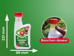 Protect Expert Traitement Et Pulvérisation | - désherbant ultra concentré - polyvalent - effets visibles sous 3h - 400ml - jusqu鈥² traités proherbiou400