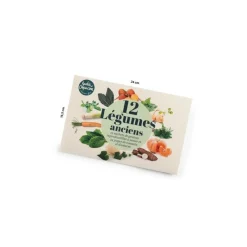 Radis Et Capucine - Enveloppe de graines anciens à semer (12 variétés) New