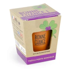 Radis et Capucine - Kit Bonne chance Trèfle à 4 feuilles New