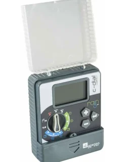 Rain Irrigation - Programmateur d'arrosage c-dial 24 volts + transformateur - 4 voies - Clearance