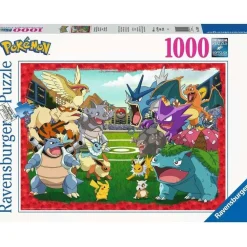 Ravensburger Enfants | - Puzzle affrontement des pokémon 1000 pcs