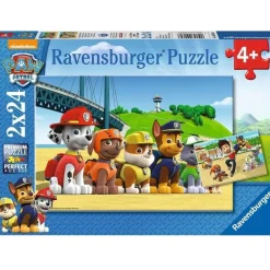 Ravensburger Enfants | - Puzzle chiens héroïques pat'patrouille 2x24 pcs