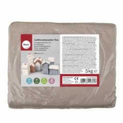 Rayher - Argile séchant à l'air de 5 kg couleur blanc Online