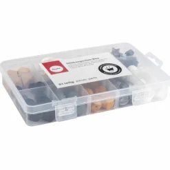 Rayher - Coffret de perles en silicone - doré et argenté Hot