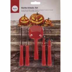 Rayher Fête Et Anniversaire | - Kit pour découper les courges d'halloween