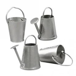 Rayher - 2 mini arrosoirs et seaux en métal 2 cm Outlet