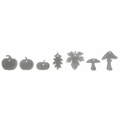 Rayher - Moule en silicone - champignons, citrouilles et feuilles - 7 formes Clearance