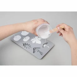 Rayher - Moule en silicone - champignons, citrouilles et feuilles - 7 formes Clearance