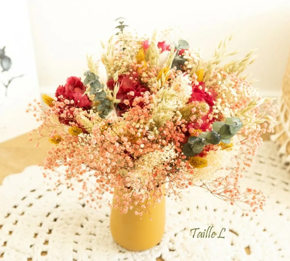 Reconciliation Vegetale - Bouquet de fleurs séchées agathe taille m Clearance